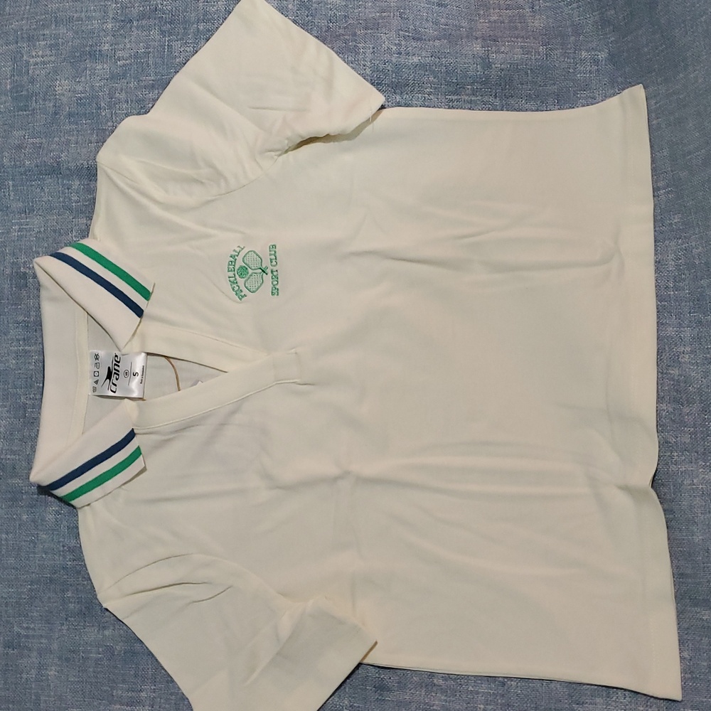Women's Ivory Pickleball Polo